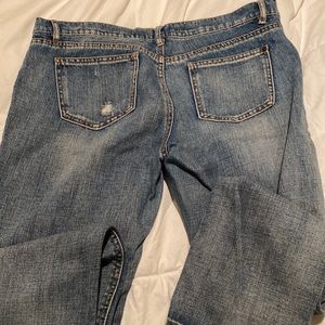 Ripped vintage jeans